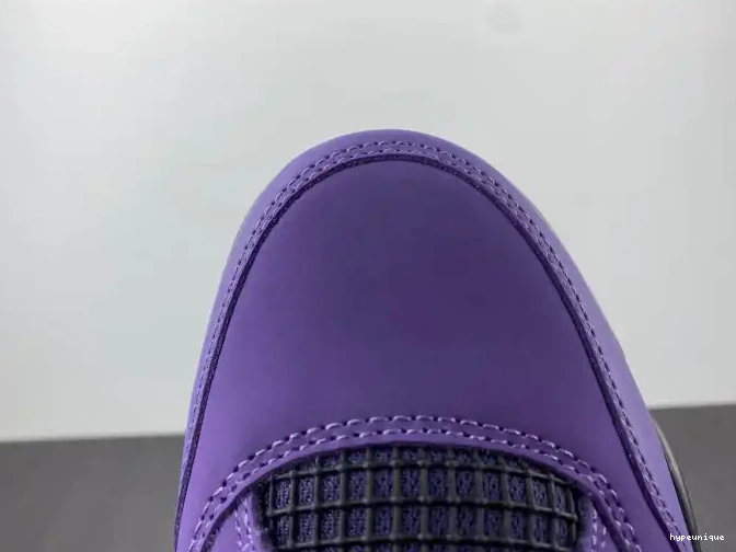 HYPE and Travis Scott LN4 4 Family) (Friends 766296 Retro Jordan Purple 0608